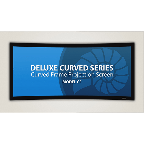 Severtson Deluxe Curve Series Fixed Frame Projector Screen AOE Your