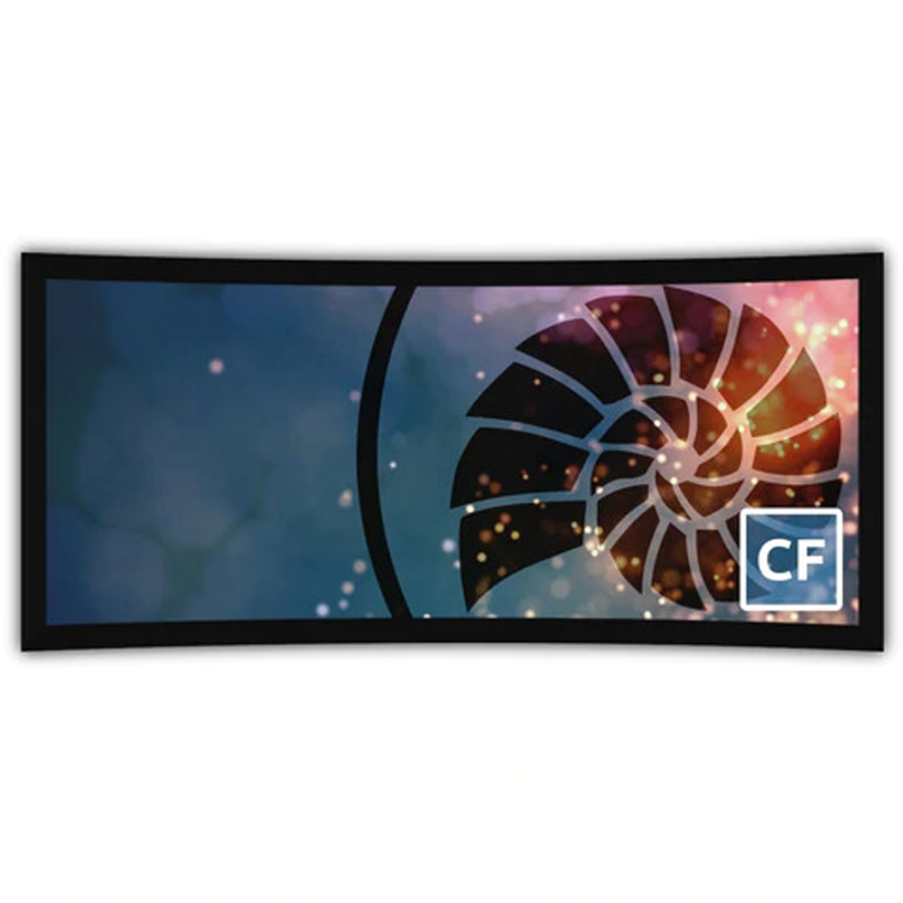 Severtson Deluxe Curve Series Fixed Frame Projector Screen AOE Your Audio Visual Specialist