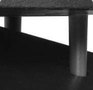 Concrete Base and Steel Legs