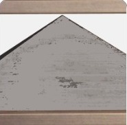 Oxidized Brass Base And Concrete Deflector