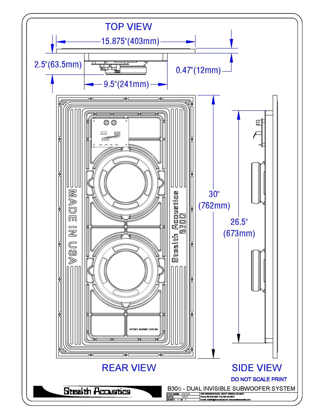 Stealth Acoustics