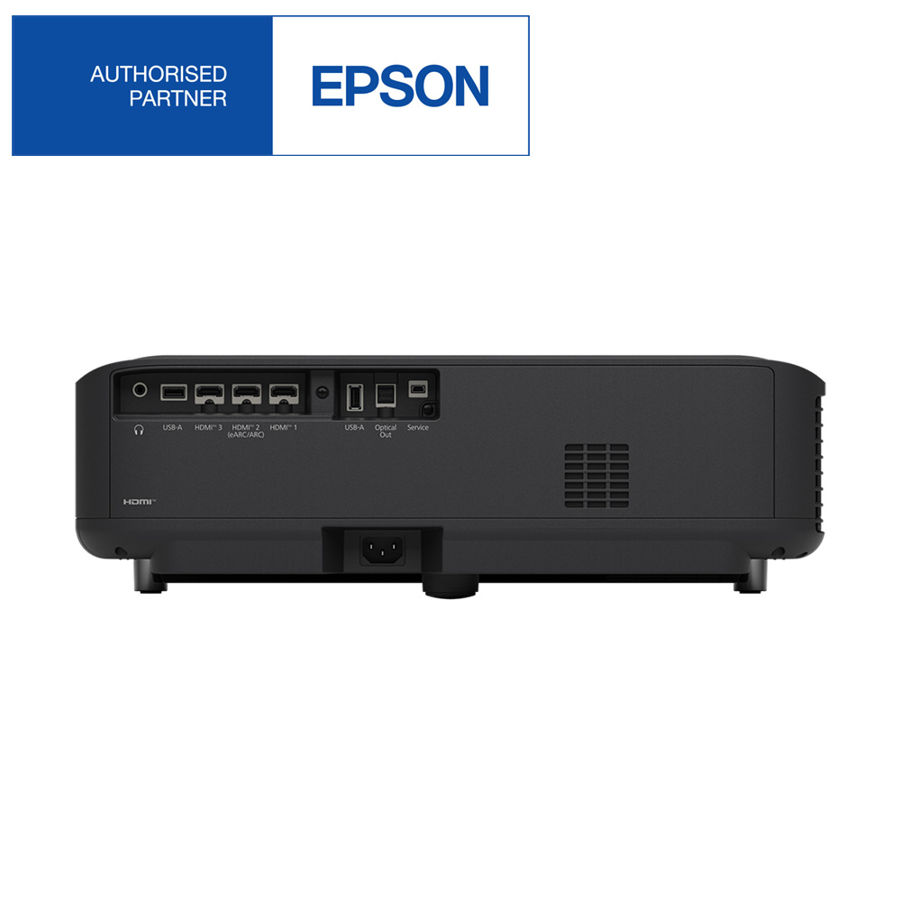 Epson EH-LS670B 4K PRO-UHD ultra short throw laser projector with Google TV and Sound by Bose installed by AOE Singapore